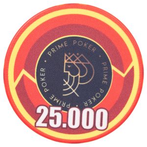 Fichas de Poker Cerâmica 43mm Valor 25.000