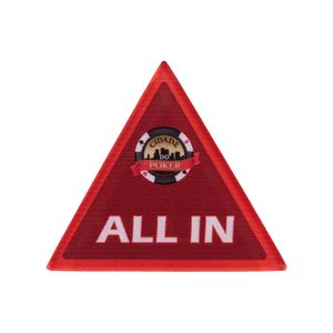 Botão All In Triangulo Vermelho